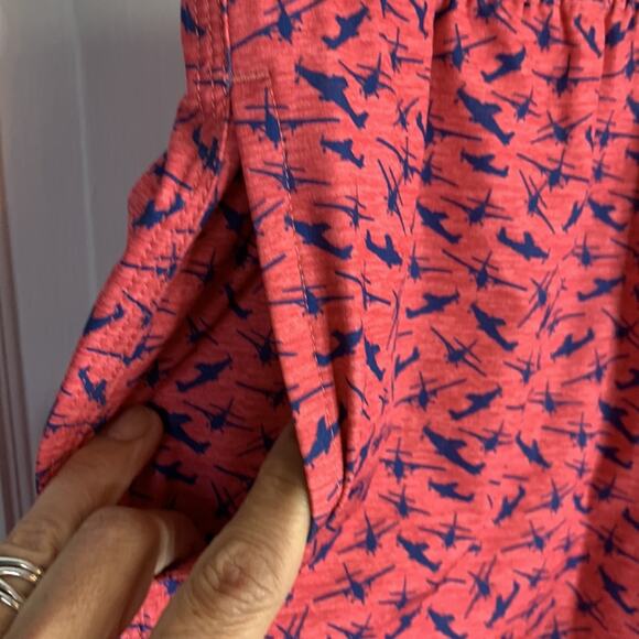 Vineyard Vines 7 Inch Airplane Printed Chappy Swim Trunks Shorts M-116 Sz XS - Picture 5 of 10